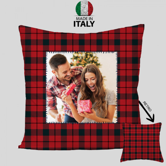 Big Natale Red pillowcase...