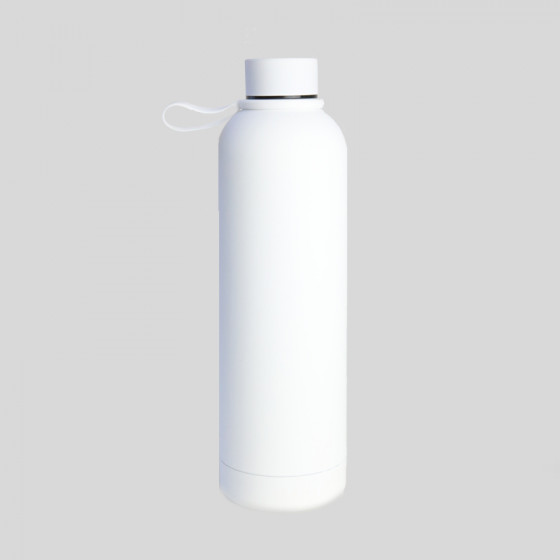 STEEL Thermal Water Bottles with Matt Silicone Finish