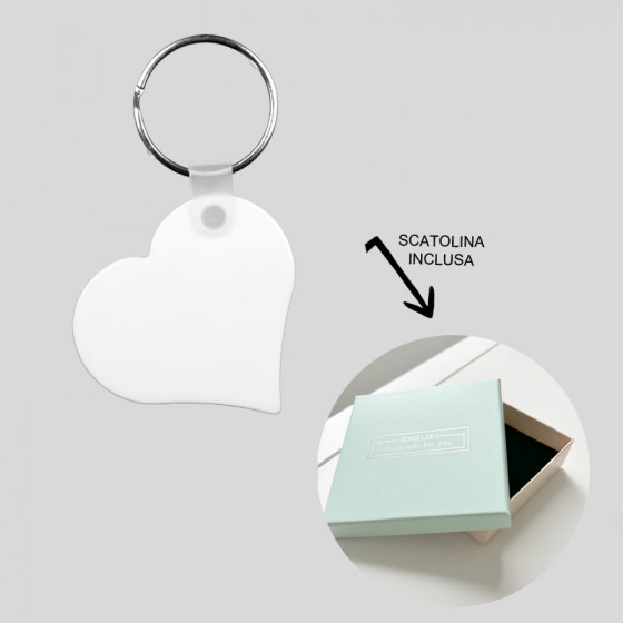 PVC key ring with box included