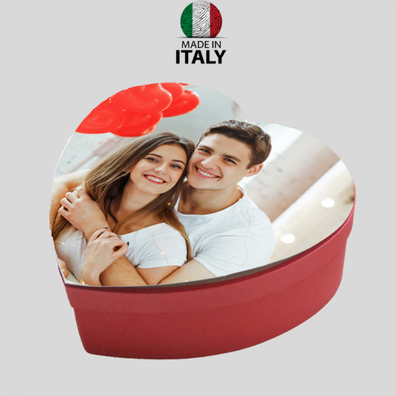 Scatola Rossa Cuore 32x34x12 h.