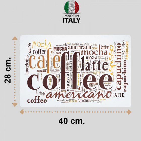 American placemat in PVC