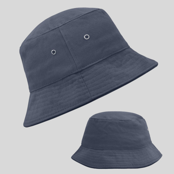 Trandy Hat Color Blu Navy 100% Cotton