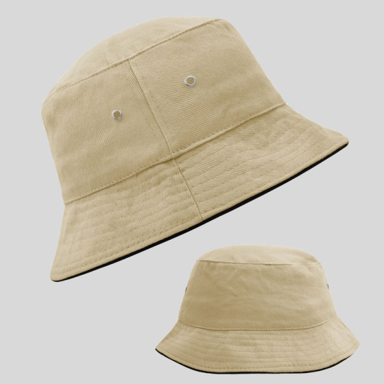 Cappello Trandy Colore Beige 100% Cotone