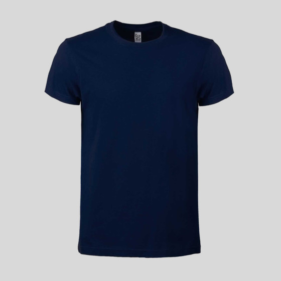 T-Shirt Uomo Cotone BLU NAVY Evolution 150 g/m²