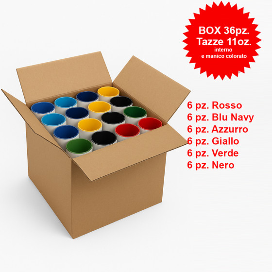 Kit Box 36 Tazze 11oz....